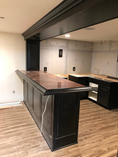 Black Kitchen Cabinets