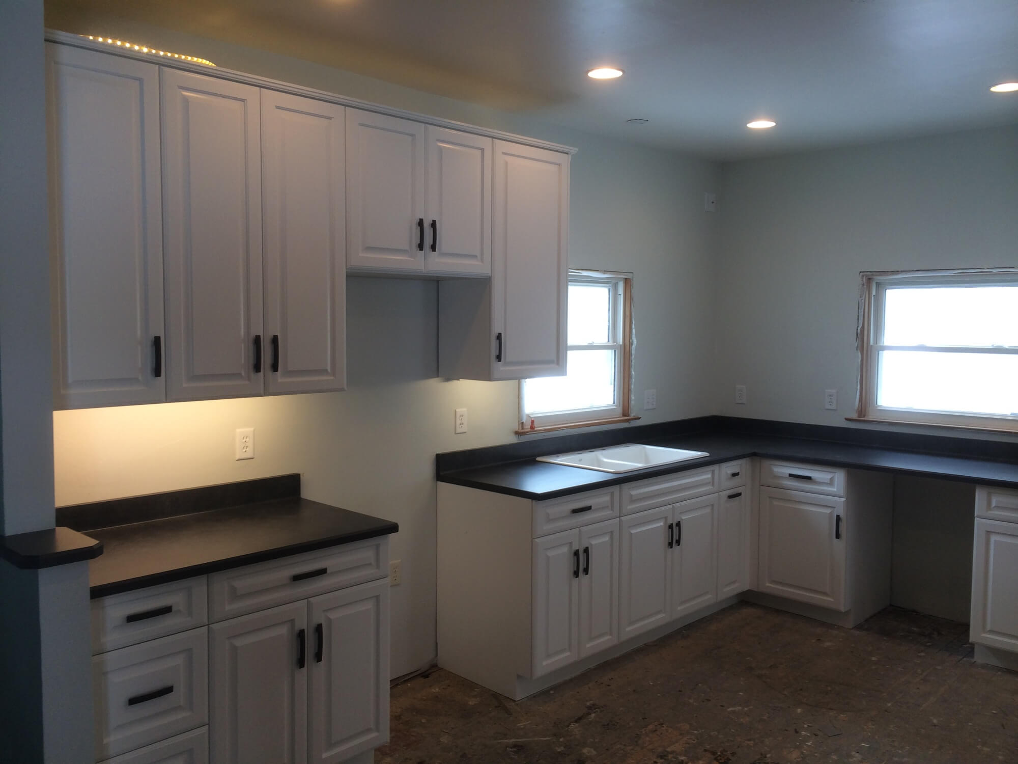 Black & White Cabinets