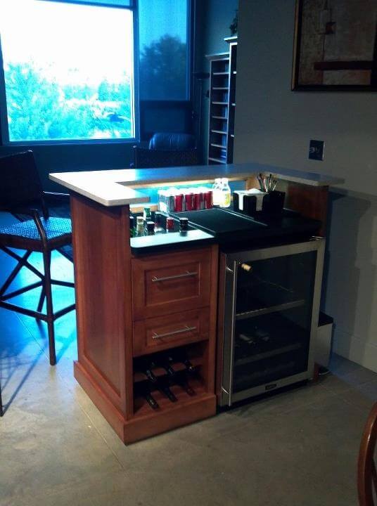 Cabinet with Cooler