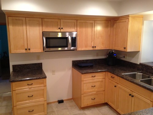 Dark Top Cabinets