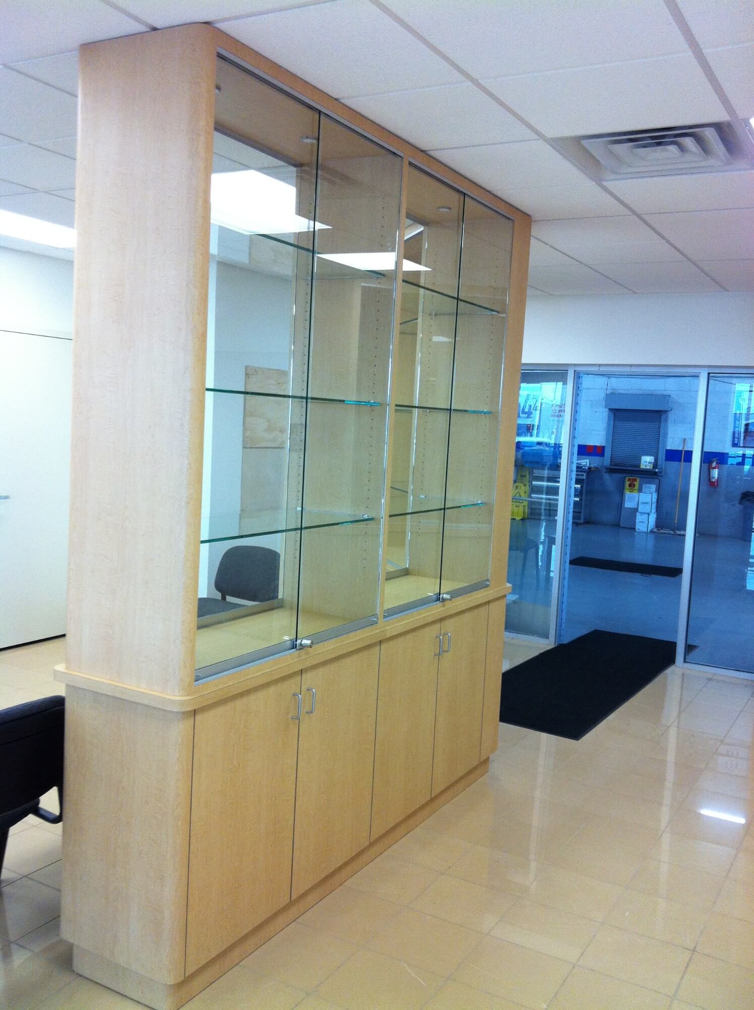 Glass Commercial Cabinet