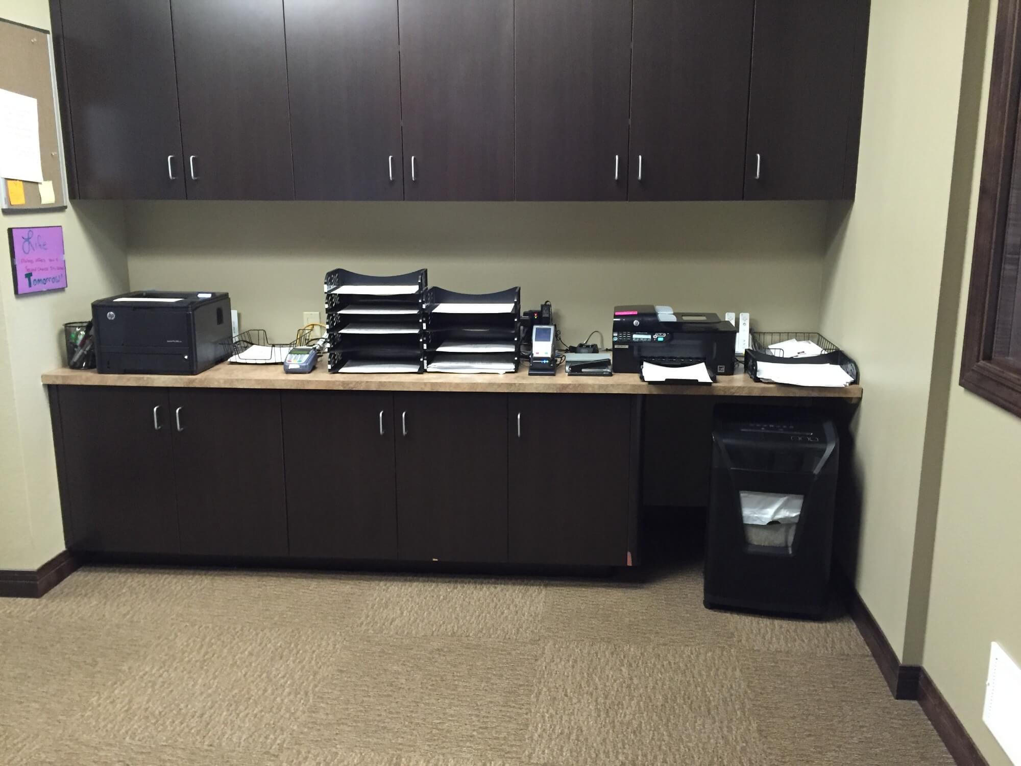 Medical Office Cabinets Lake Country Custom Cabinets Menomonee