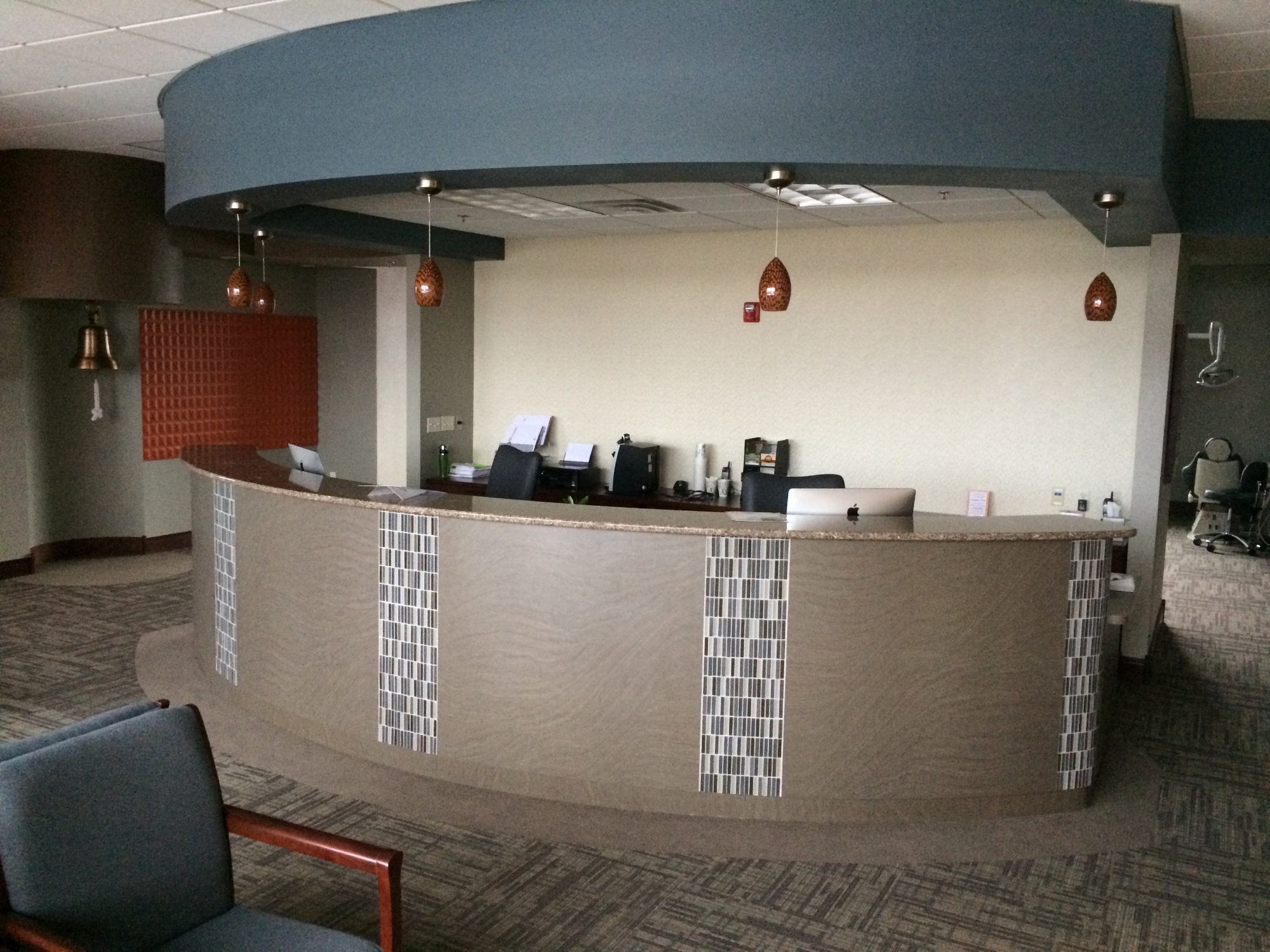 Round Reception Desk